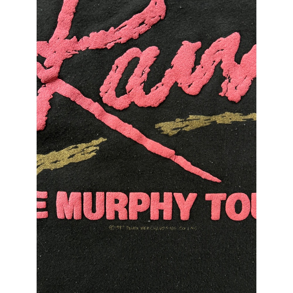 VTG Eddie Murphy Raw Comedy Tour crewneck sweatshirt merch 1987 L - Picture 5 of 7